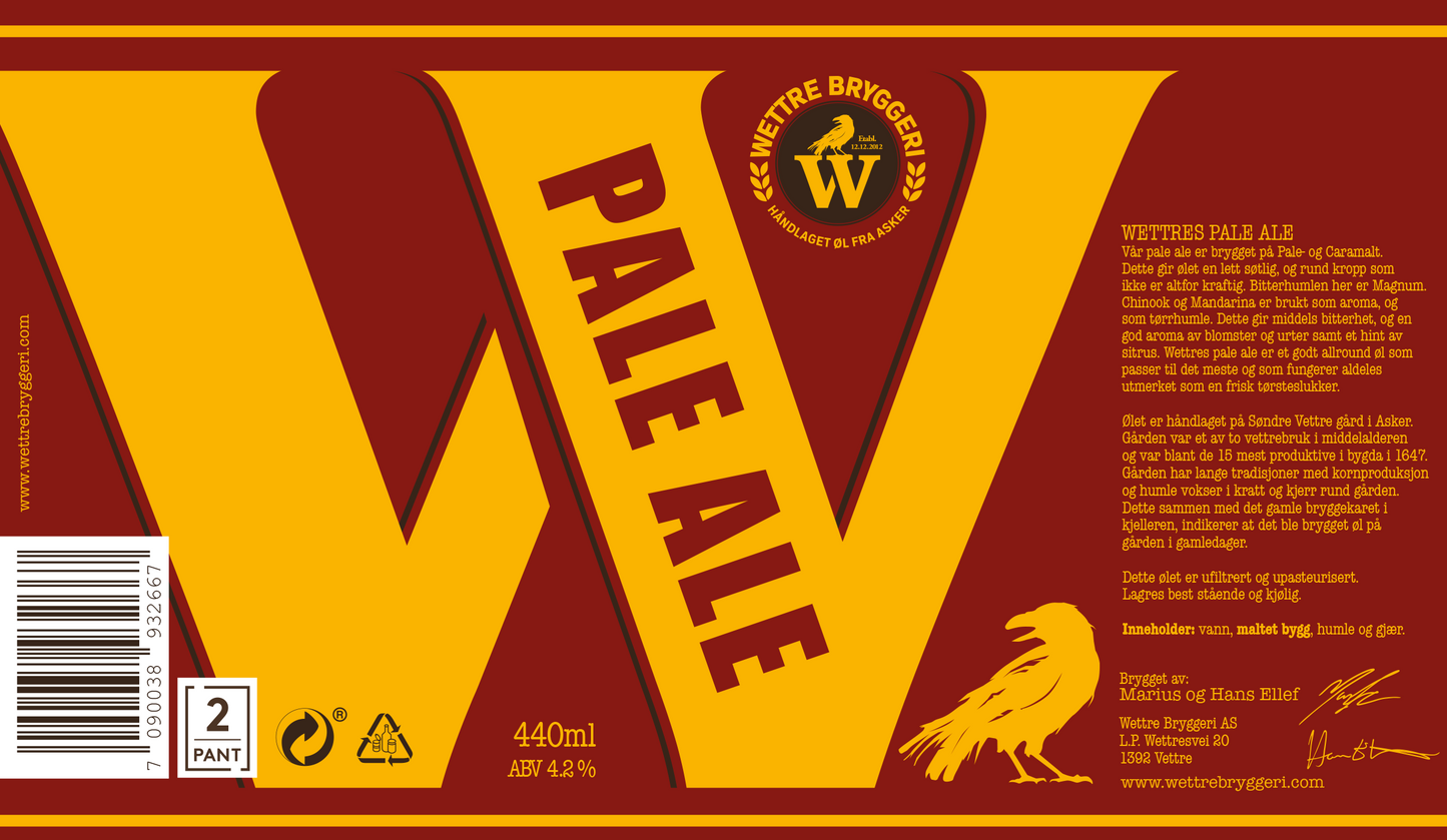 WETTRE PALE ALE
