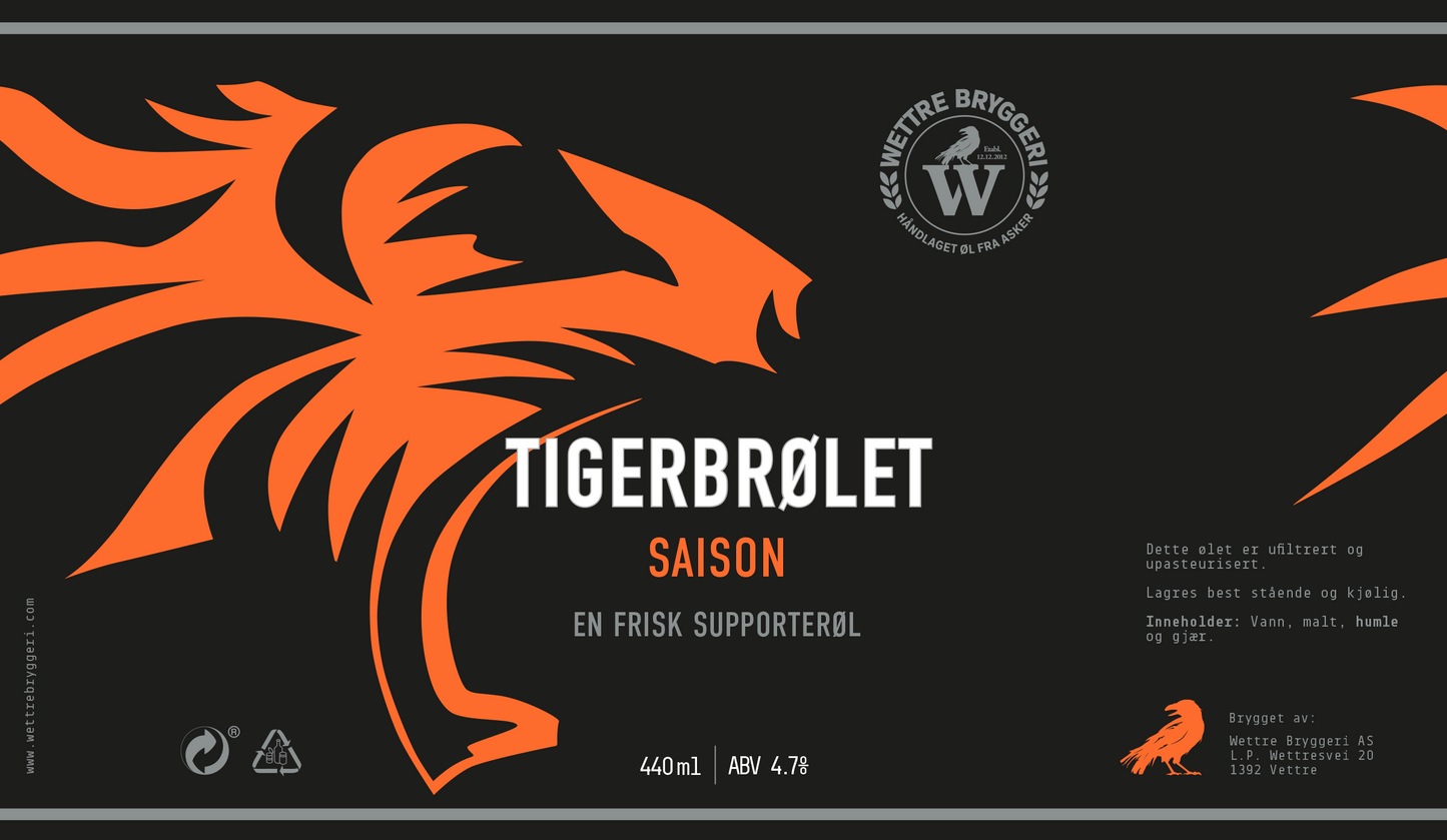 WETTRE TIGERBRØLET