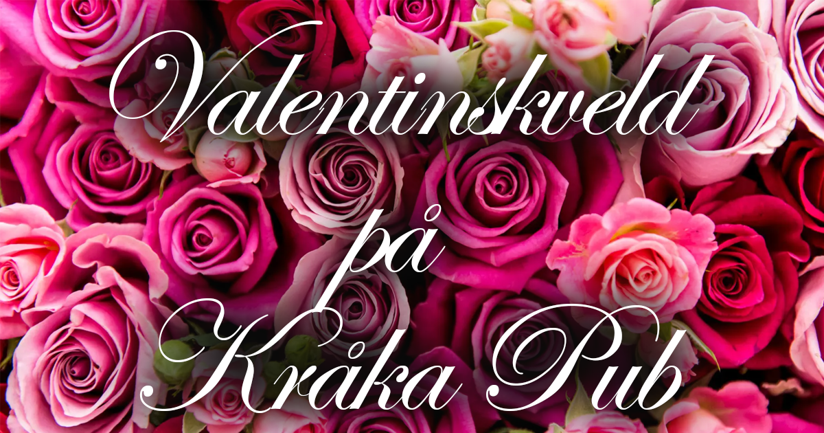 VALENTINSKVELD PÅ KRÅKA!